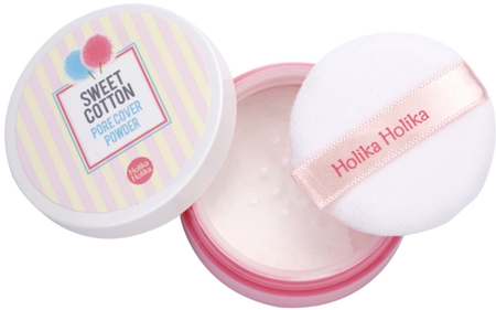 Holika Holika Sweet Cotton polvos para alisar la piel y minimizar los poros