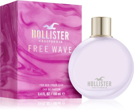 Hollister Free Wave Eau de Parfum naisille