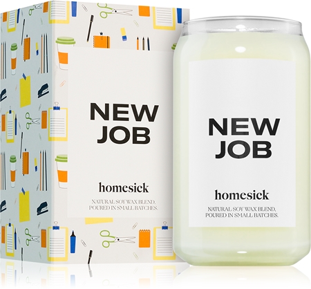homesick New Job candela profumata