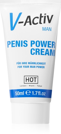 HOT V-Activ Man Penis Power Cream krém na podporu erekce