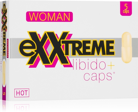 HOT Exxtreme Libido+ Caps kapsuly na podporu zvýšenia sexuálnej túžby