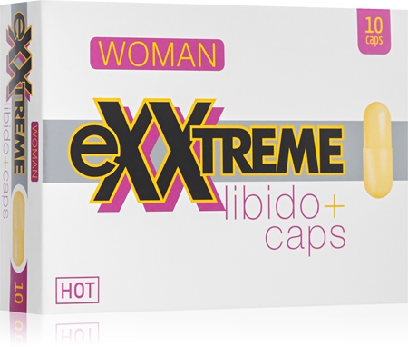 HOT Exxtreme Libido+ Caps kapsle pro podporu zvýšení sexuální touhy