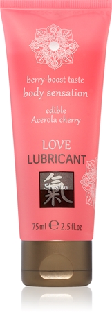 HOT Shiatsu Love lubrikační gel s příchutí