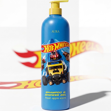 Hot Wheels Aura Gel douche