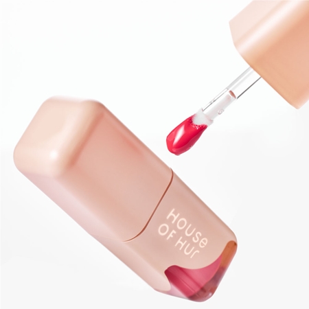 House of Hur Glowy Ampoule Tint Long-Lasting Lip Gloss with moisturising effect