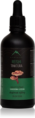 Hrotlife Reishi BIO Tinktur zur Förderung des physischen und psychischen Gleichgewichts