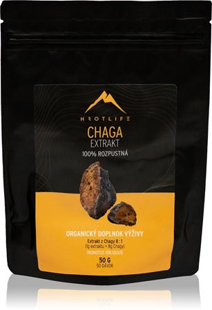 Hrotlife Chaga BIO extrakt pro přípravu nápoje