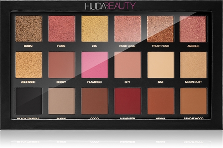 Huda Beauty Textured Shaadow Palette Rose Gold Edition Eyeshadow Palette