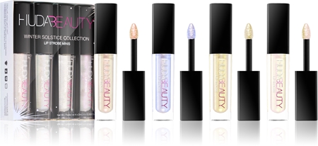 Huda Beauty Winter Solstice Mini Lip Strobe set di lucidalabbra