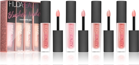 Huda Beauty Blushed Nudes Liquid Matte Minis Matte Liquid Lipstick