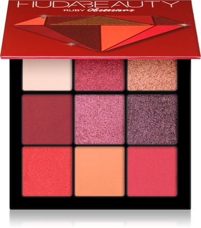 Huda Beauty Ruby Obsessions paletka očních stínů
