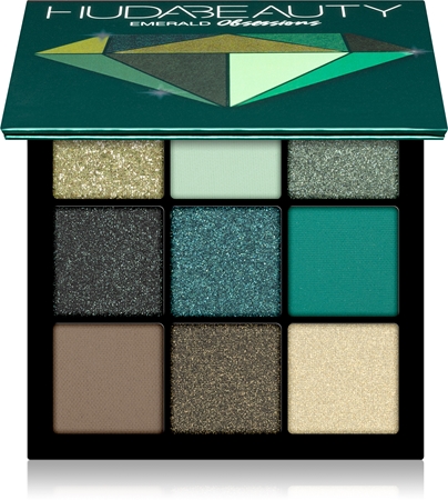 Huda Beauty Emerald Obsessions Lidschattenpalette