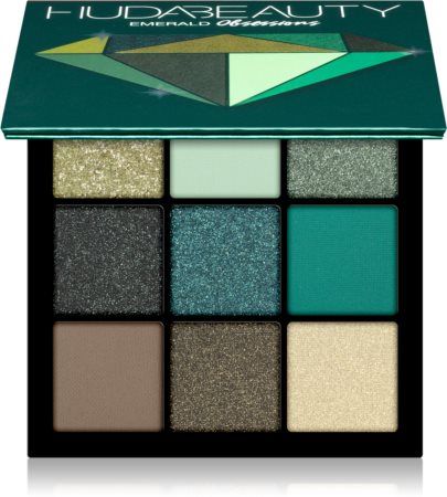 Huda Beauty Emerald Obsessions palette di ombretti