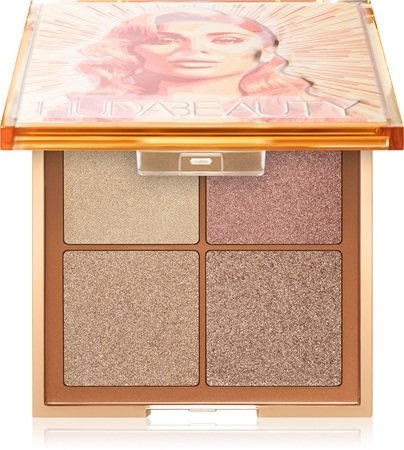 Huda Beauty Glow Obsessions paletka rozjasňovačů
