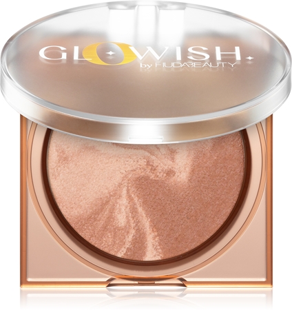 Huda Beauty Glo Wish Soft Radiance Mini kompaktinė bronzinė pudra ...