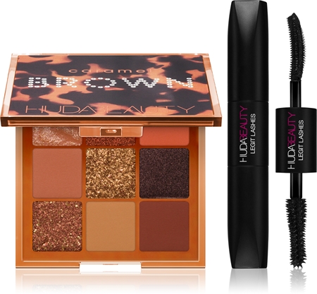 Huda Beauty Get The Look Kit coffret cadeau contour des yeux Caramel