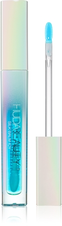 Huda Beauty Silk Balm Icy прозорий блиск для губ для збільшення об'єму з охолоджуючим ефектом