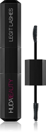 Huda Beauty Legit Lashes Double-Ended Volumizing and Lengthening Mascara maskara za volumen in podaljšanje trepalnic