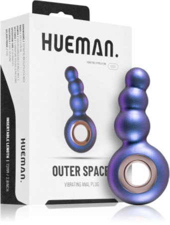 HUEMAN Outer Space Vibrating Anal Plug dop anal