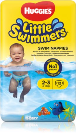 Huggies Little Swimmers 2-3 Einweg-Badewindeln
