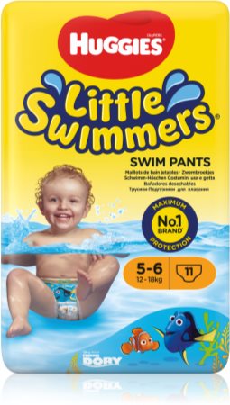 Huggies Little Swimmers 5-6 scutec tip slip pentru înot, de unică folosință
