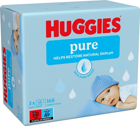 Huggies Pure čistilni robčki
