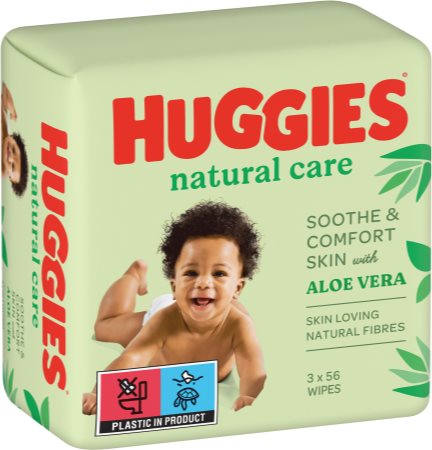 Huggies Natural Care tisztító törlőkendő