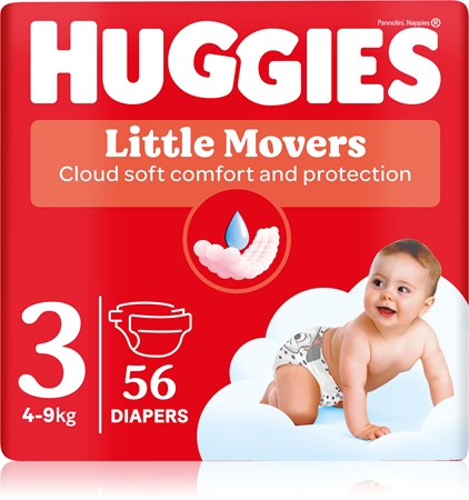 Huggies Little Movers Ultra Comfort jednokratne pelene