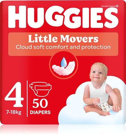 Huggies Little Movers Ultra Comfort jednorázové pleny