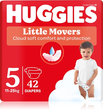 Huggies Little Movers Ultra Comfort fraldas descartáveis