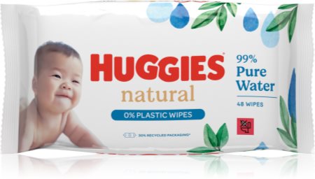 Huggies Natural Pure Water salviette umidificate per bambini