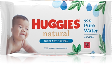Huggies Natural Pure Water vådservietter til børn