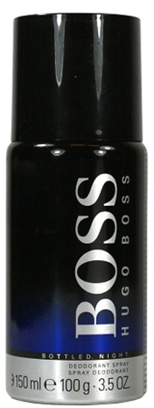 Hugo Boss Boss Bottled Night deospray pentru barbati 150 ml