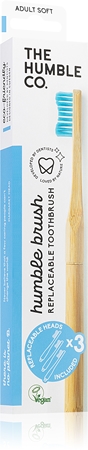 The Humble Co. Brush Adult spazzolino da denti con testina intercambiabile 3 pz