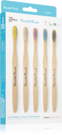 The Humble Co. Brush Adult bambusový zubní kartáček soft