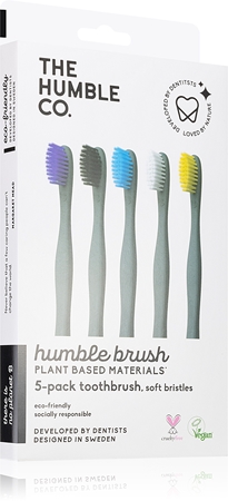 The Humble Co. Brush Plant brosse à dents naturelle ultra soft