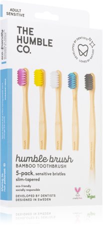 The Humble Co. Brush Adult brosse à dents en bambou extra soft