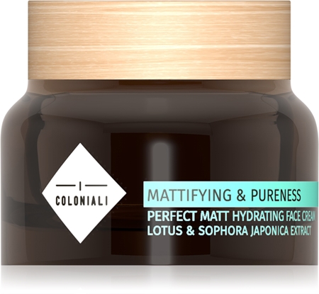 I Coloniali Mattifying & Pureness crema hidratante matificante para pieles normales y mixtas
