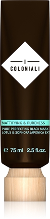 I Coloniali Mattifying & Pureness Rensende sort maske Til øjeblikkeligt at lysne