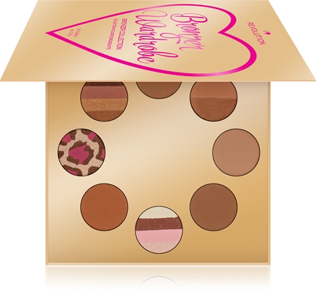 I Heart Revolution Bronzer Wardrobe paleta de bronceadores