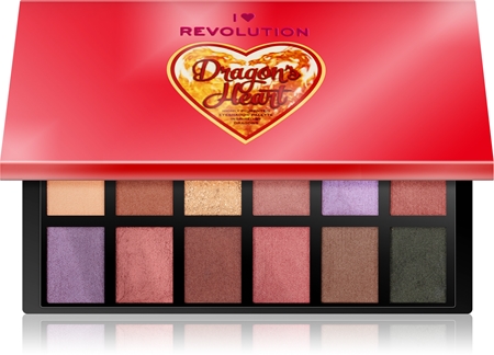I Heart Revolution Dragons Heart paleta de sombras de ojos