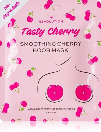 I Heart Revolution Tasty Cherry intensive Hydrogel-Maske zur Festigung des Dekolletés