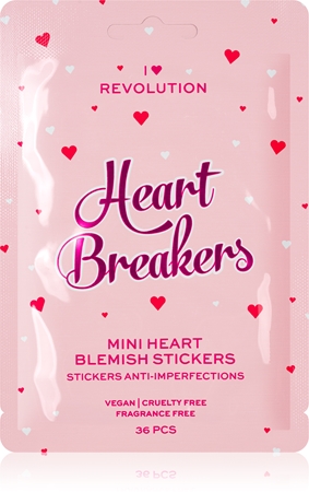 I Heart Revolution Heartbreakers cleansing face strips in a heart shape