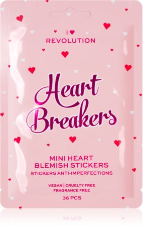 I Heart Revolution Heartbreakers Attīrošas strēmeles sejai sirds formā