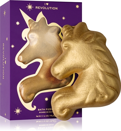 I Heart Revolution Bath Fizzer Midnight Unicorn badbom
