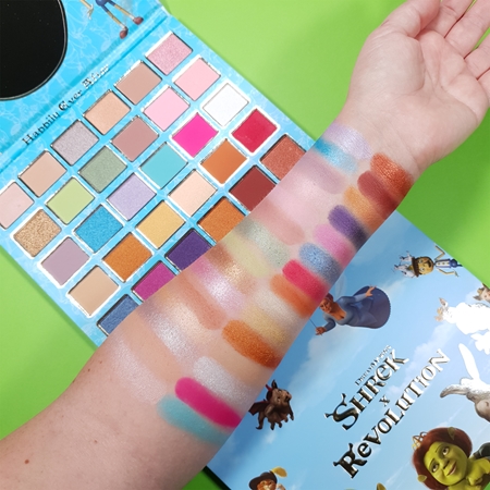 I Heart Revolution X Shrek Happily Ever After eyeshadow palette
