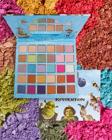 I Heart Revolution X Shrek Happily Ever After eyeshadow palette