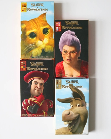 I Heart Revolution X Shrek paletka očních stínů