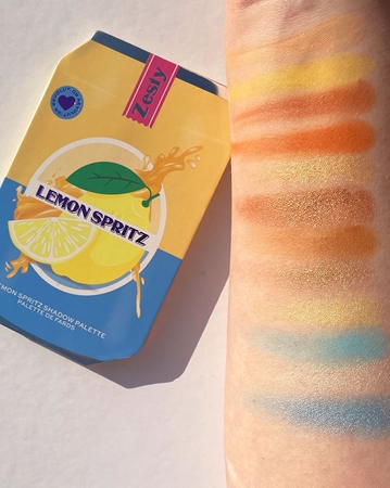 I Heart Revolution Fruity Lemon Spritz paleta de sombras de ojos