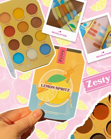 I Heart Revolution Fruity Lemon Spritz paleta de sombras de ojos